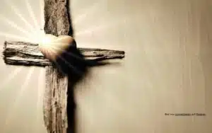Herz am Kreuz