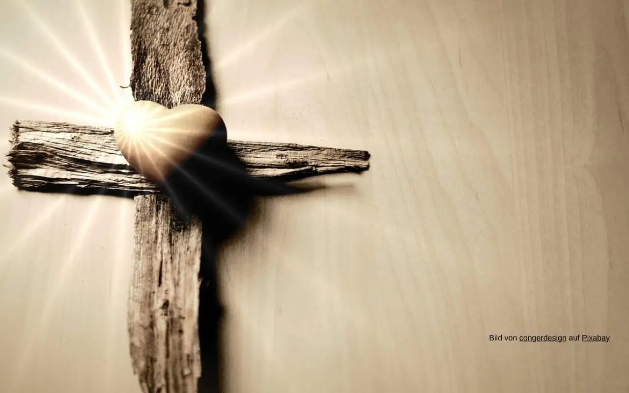 Herz am Kreuz