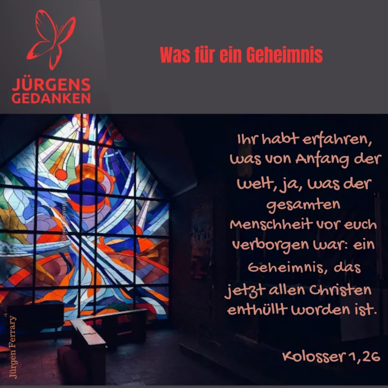 buntes Kirchenfenster