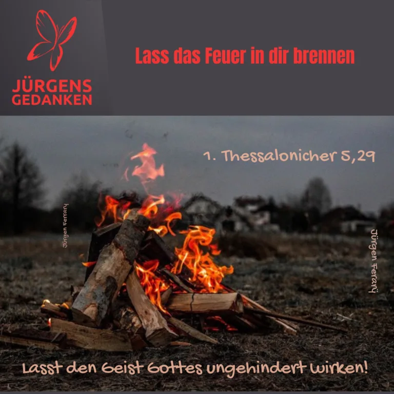 loderndes Feuer