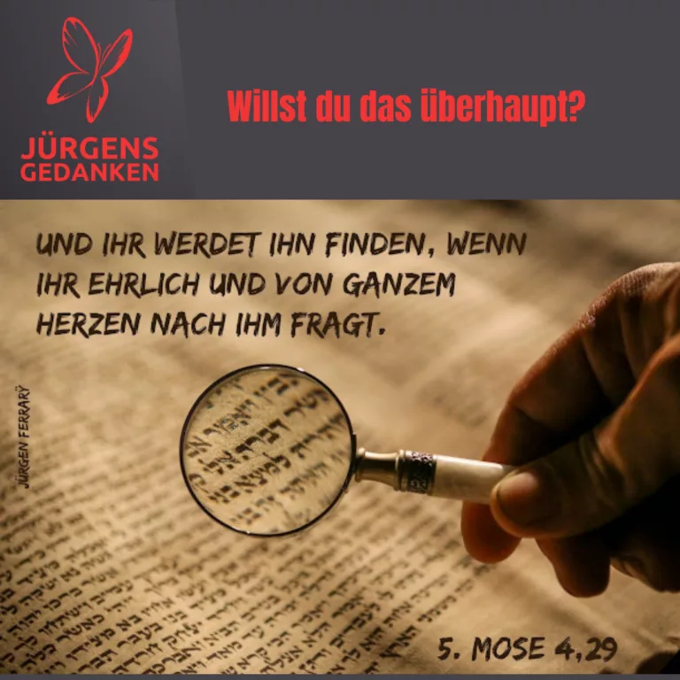 Bibel auf hebräisch durch die Lupe sehen