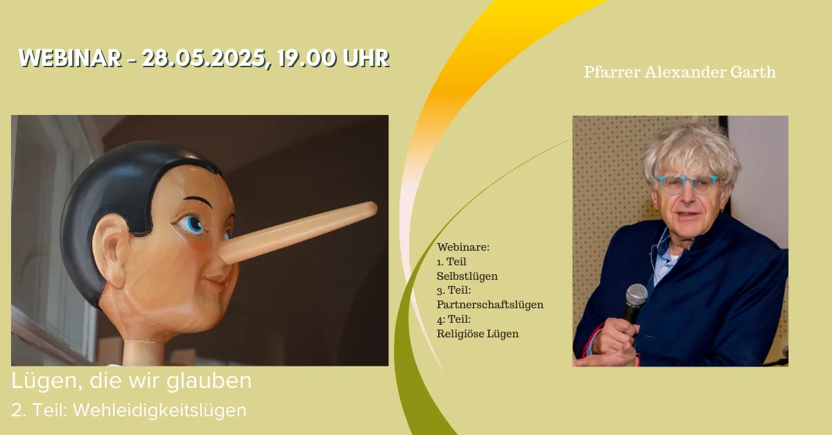Pinocchio mit langer Nase und Alexander Garth