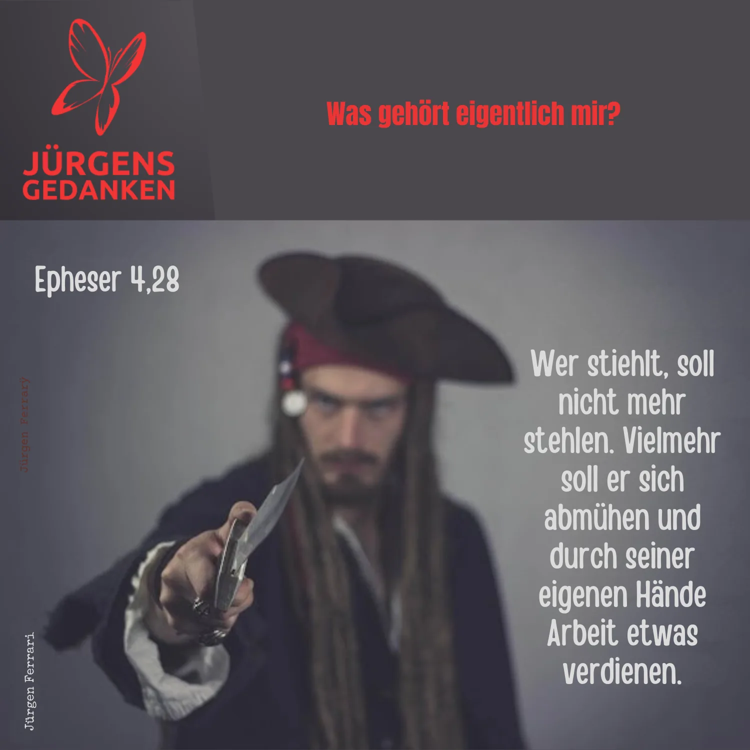 Mann mit Schwert