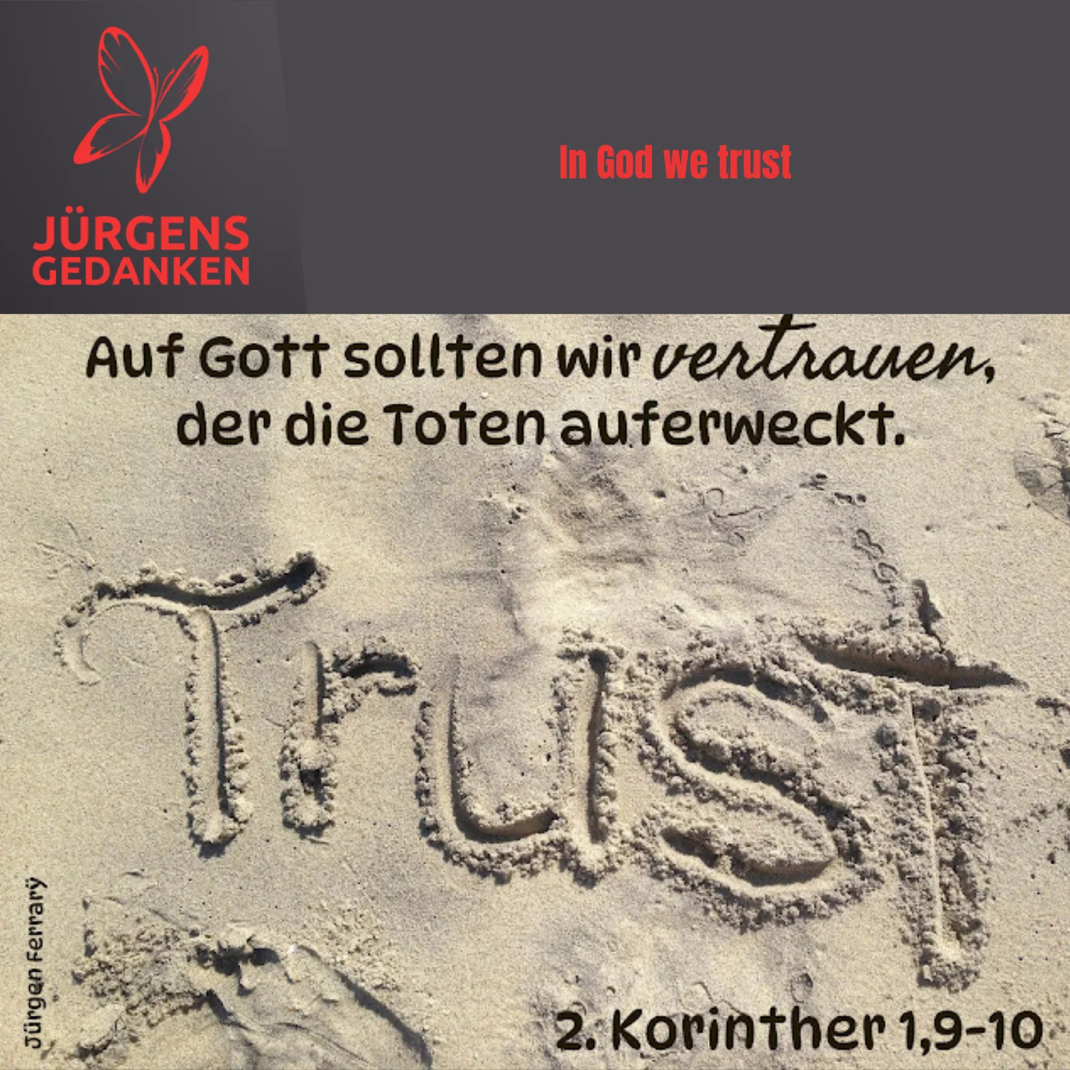 In Sand geschrieben 