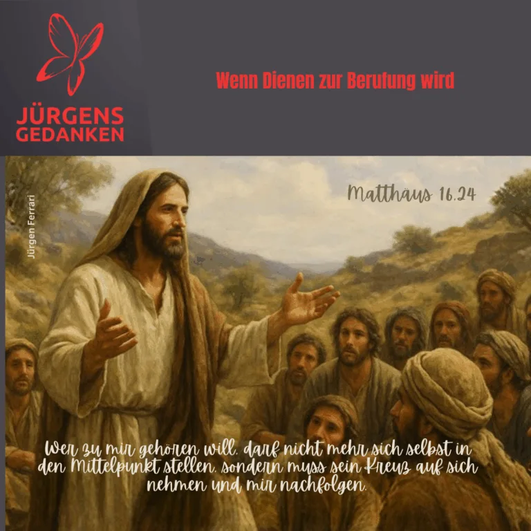 Jesus predigt zu seinen Jüngern