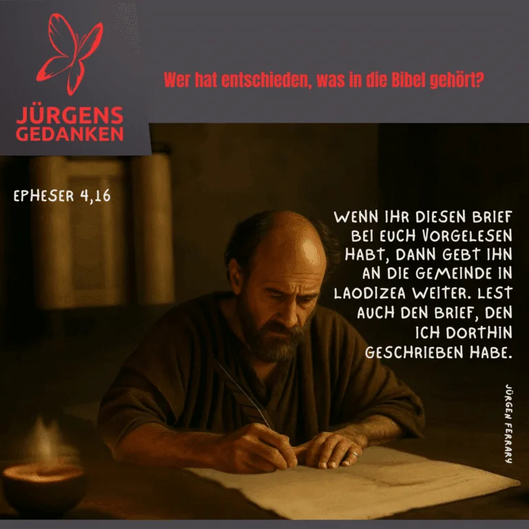 Mann schreibt bei Kerzenschein