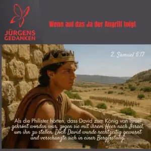 König David mit Krone