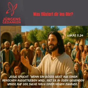 Jesus spricht zu dem Volk