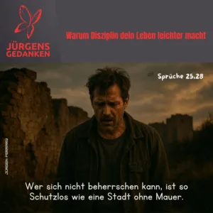 Mann mit geenktem Kopf