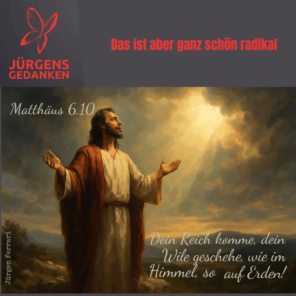Jesus betet zum Vater