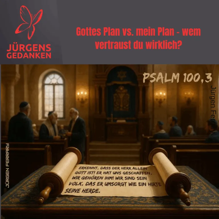 Tora auf dem Altar im Kirchenraum