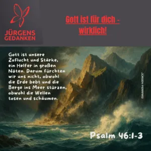 Berge im tosenden Meer