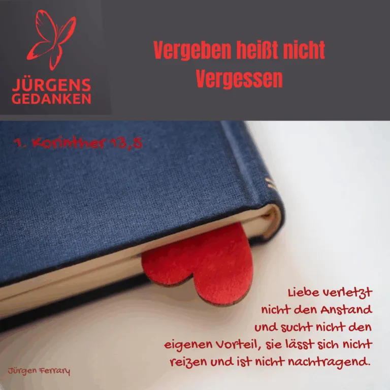 Herz als Lesezeichen in der Bibel