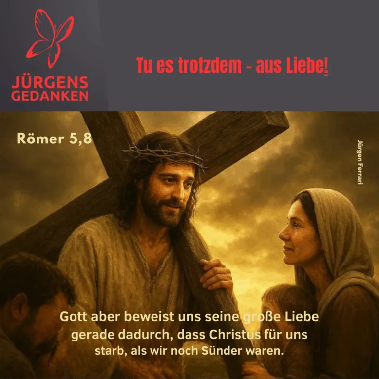 Jesus schaut Maria an