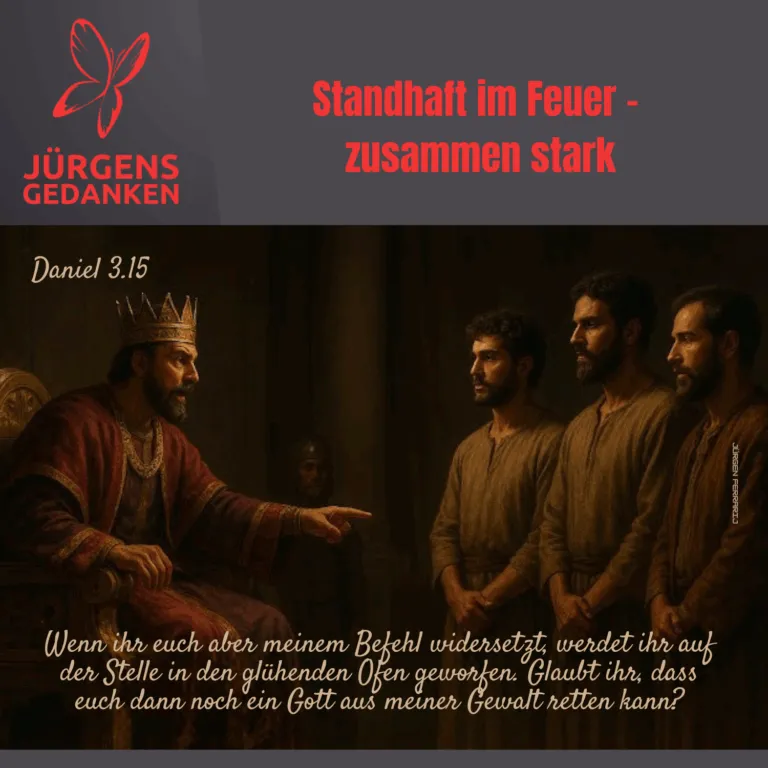 König und drei Männer