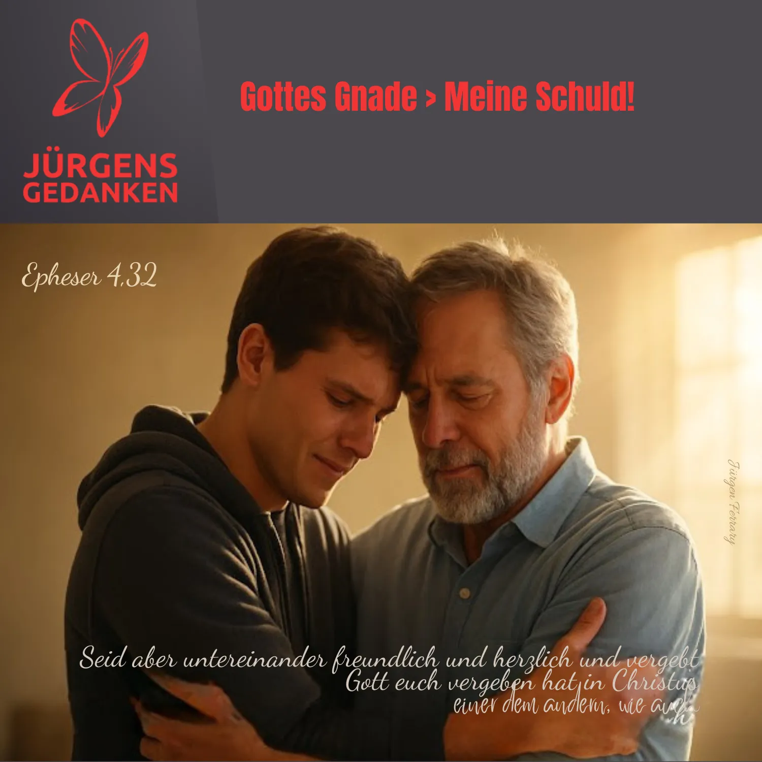 Begegnung Vater und Sohn