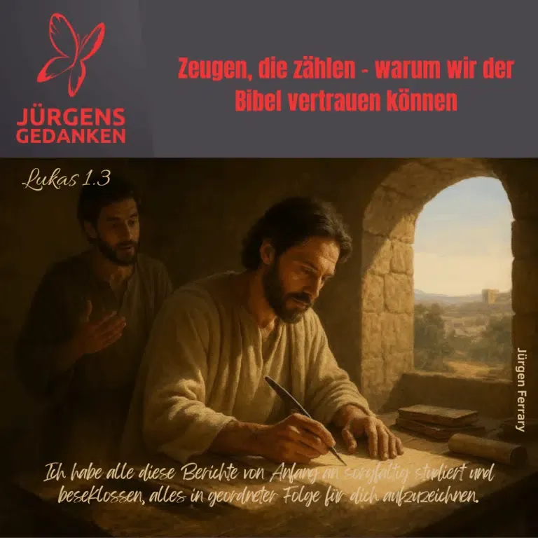 Mann schreibt am Fenster