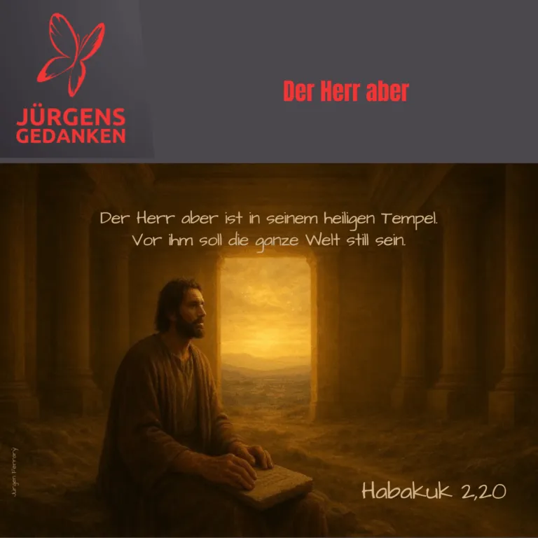 Ein Mann sitzt im Tempel