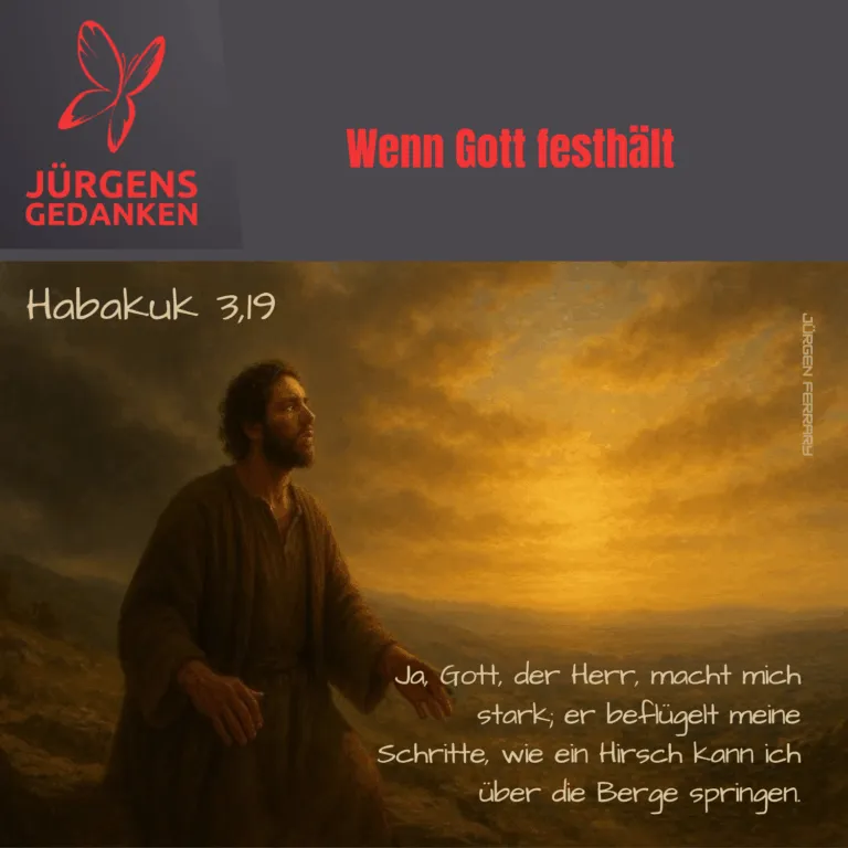 Habakuk schaut zu Gott