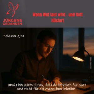 Mann am Schreibtisch