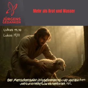Mann mit Schaf