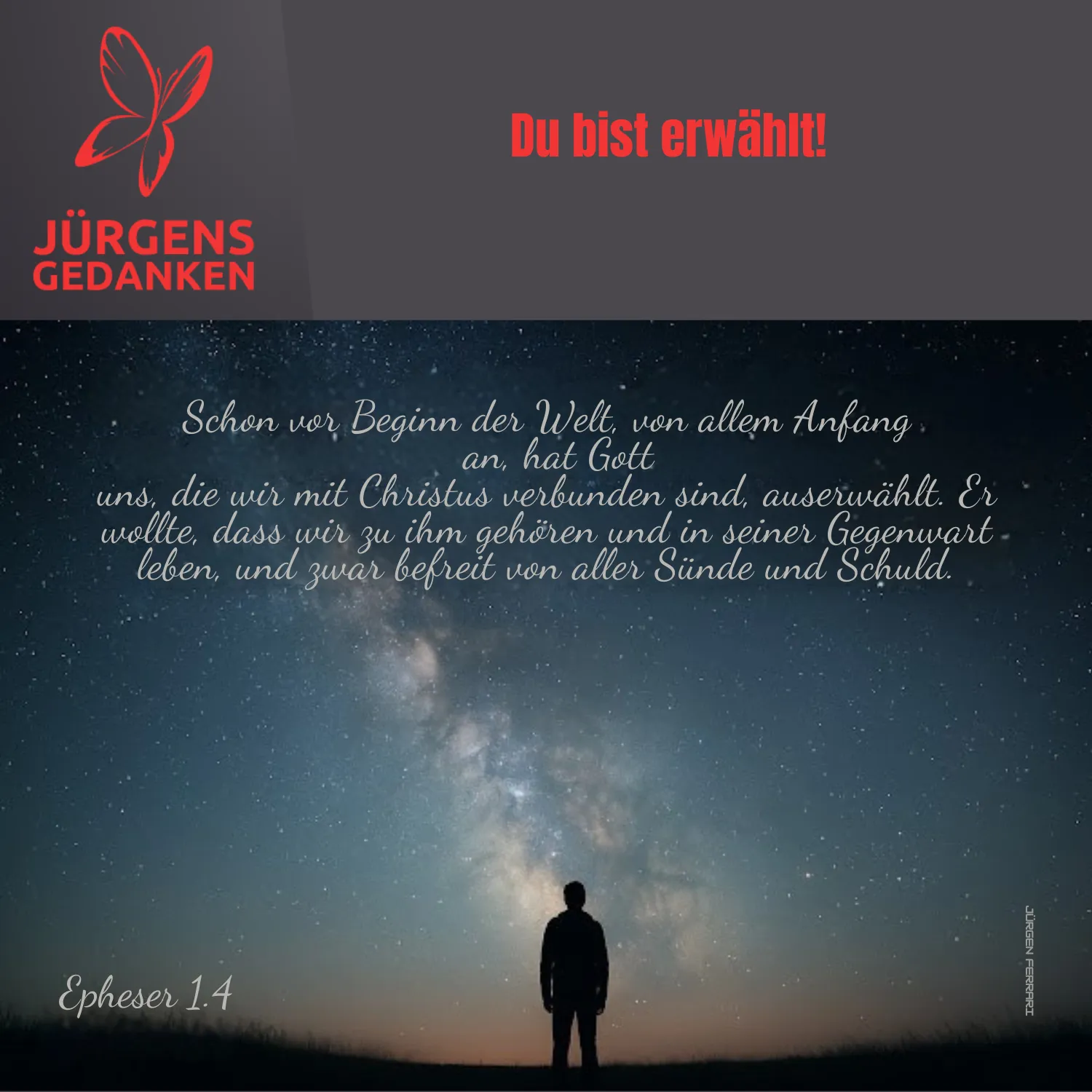 Nachthimmel mit Milchstraße