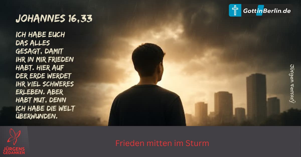 Mann schaut in die Weite