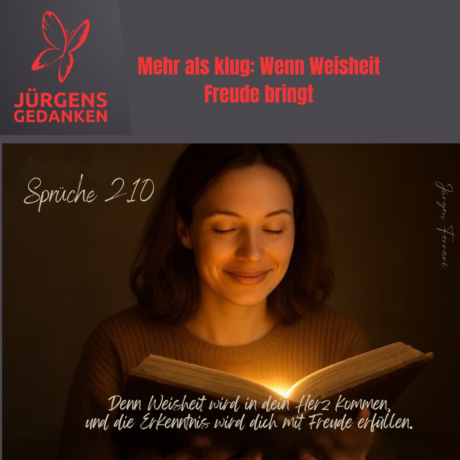 Frau liest die Bibel