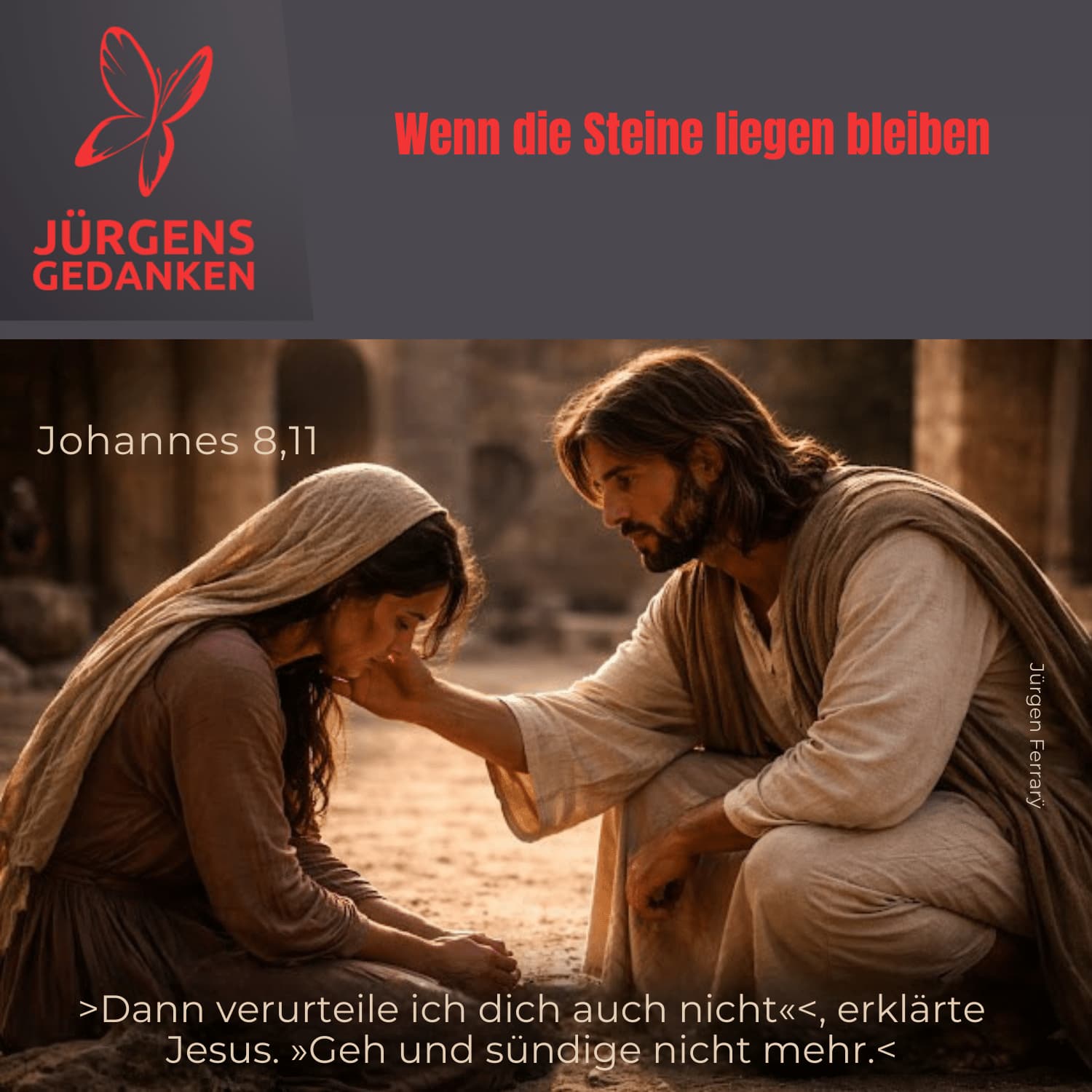 Jesus mit einer Frau