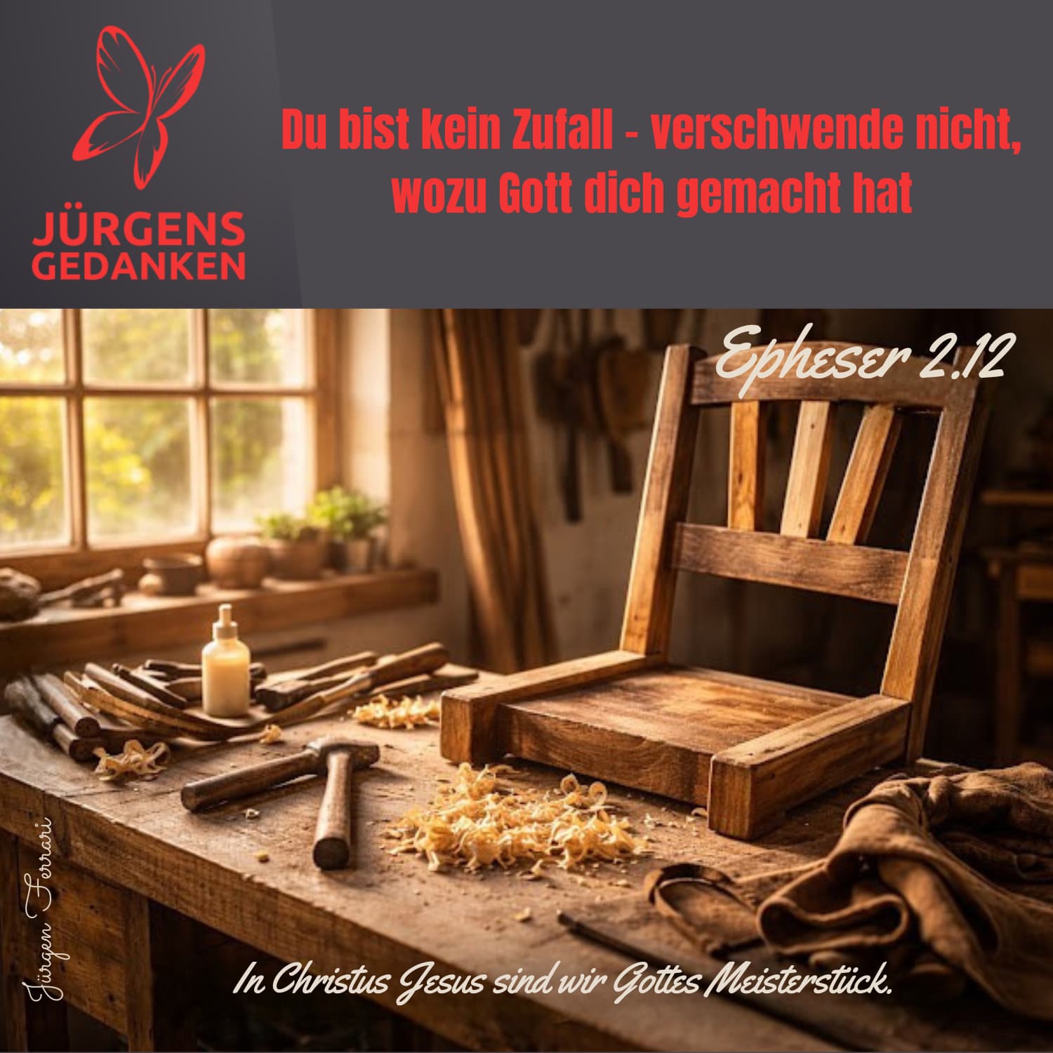 Stuhl in Bearbeitung