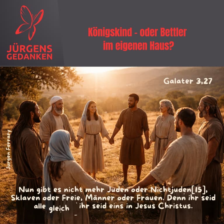 Menschen stehen Hand in Hand im Kreis