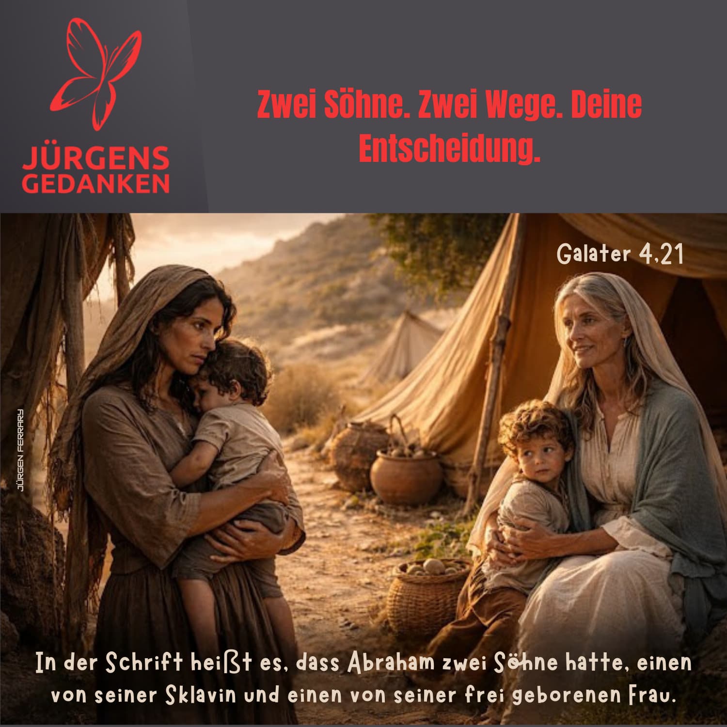 Zwei Frauen mit ihren Söhnen