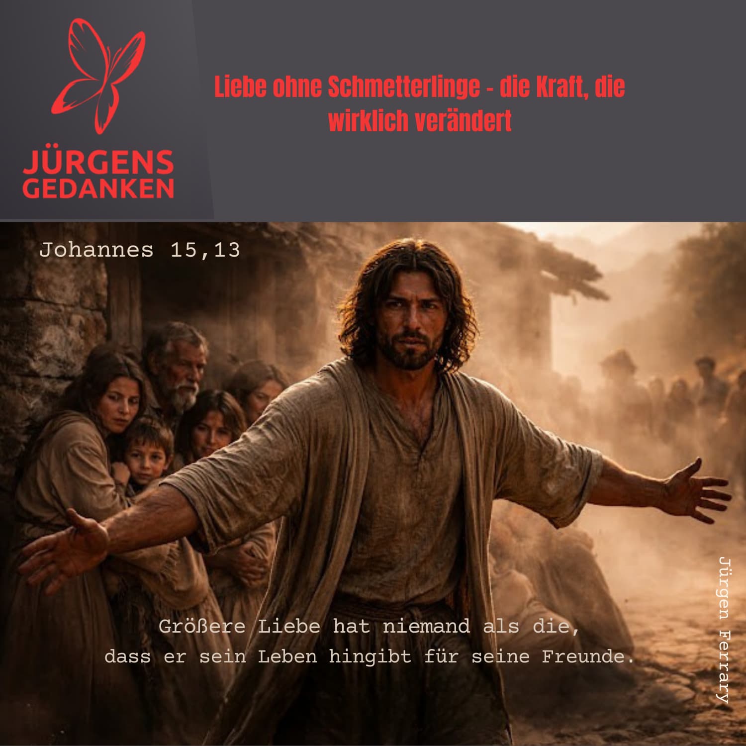 Jesus schützt seine Menschen