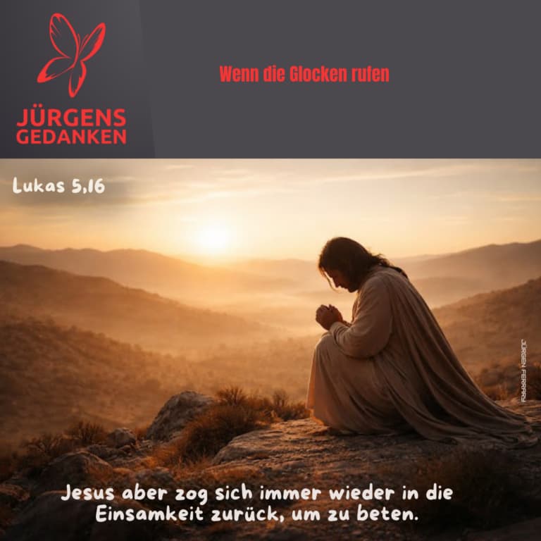 Jesus betet in der Einsamkeit