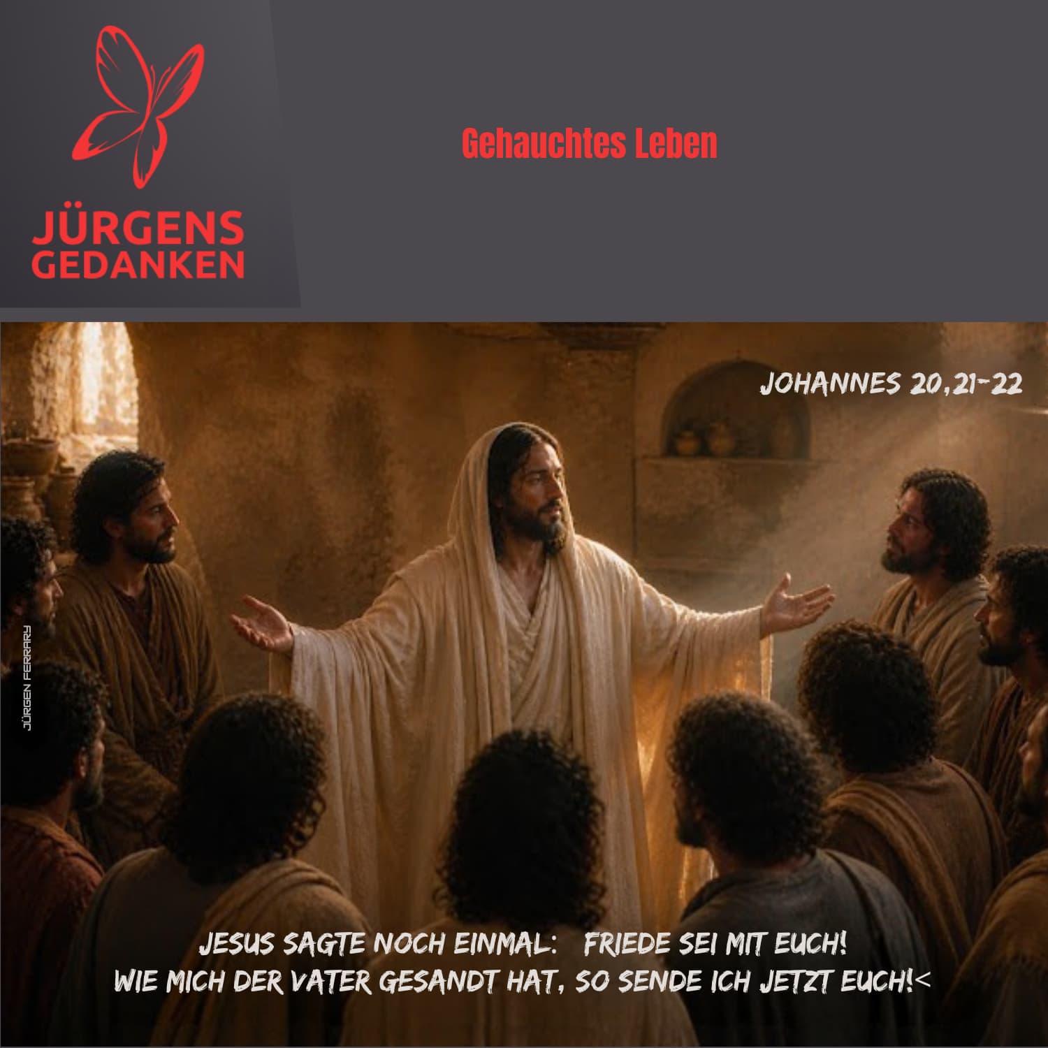 Jesus und seine Jünger