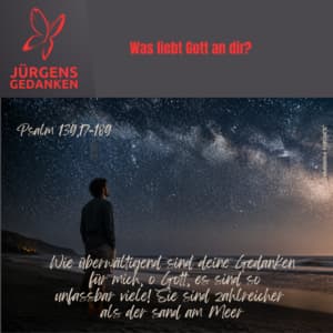Mensch unterm Sternenhimmel