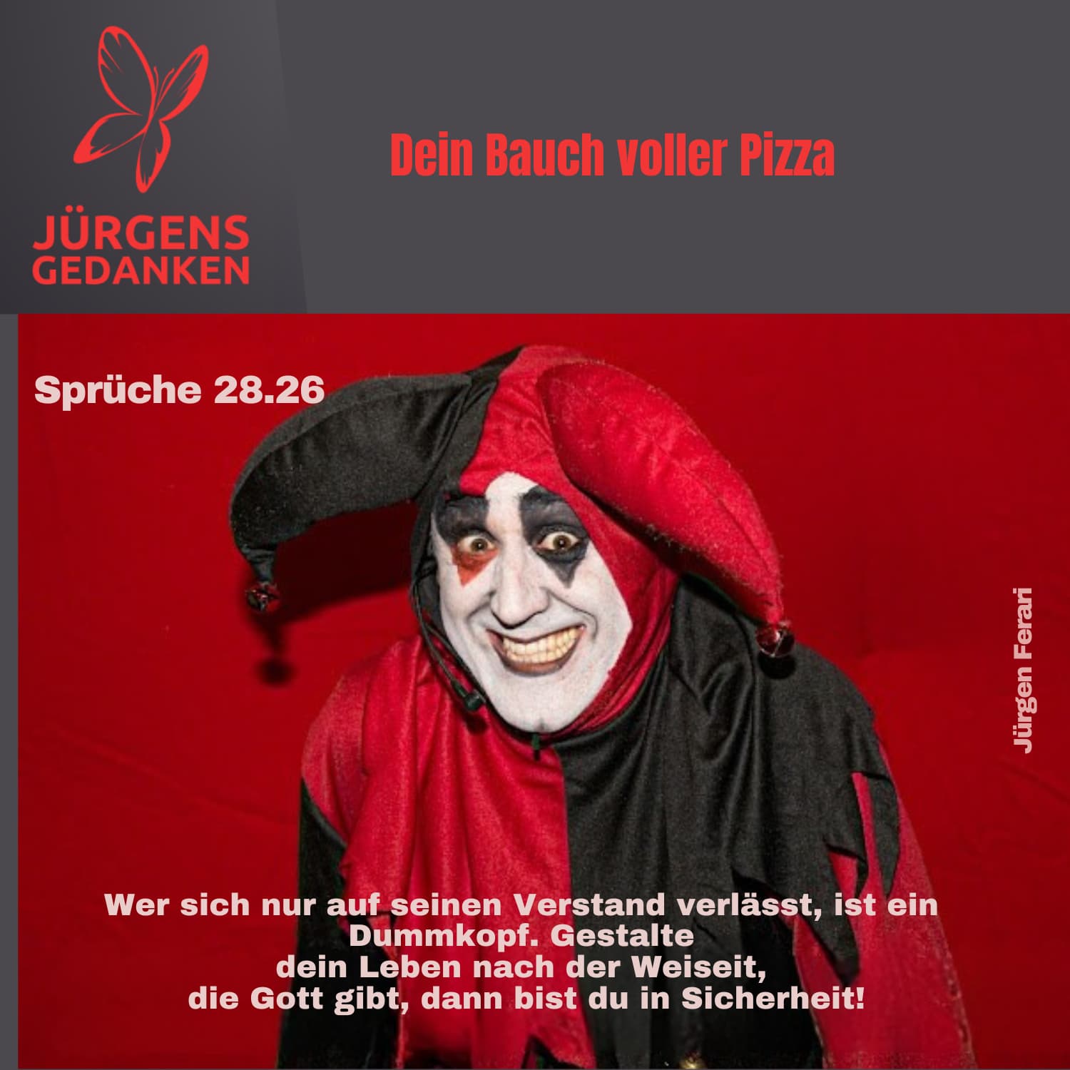 Lachender Clown