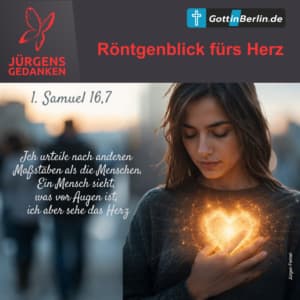 Frau mit leuchtendem Herz