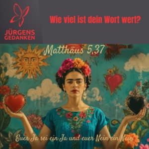 Frau mit einem Blumenkranz