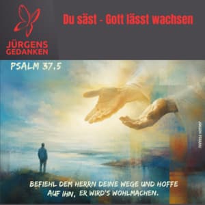 Gottes Hände strecken sich nach dir aus